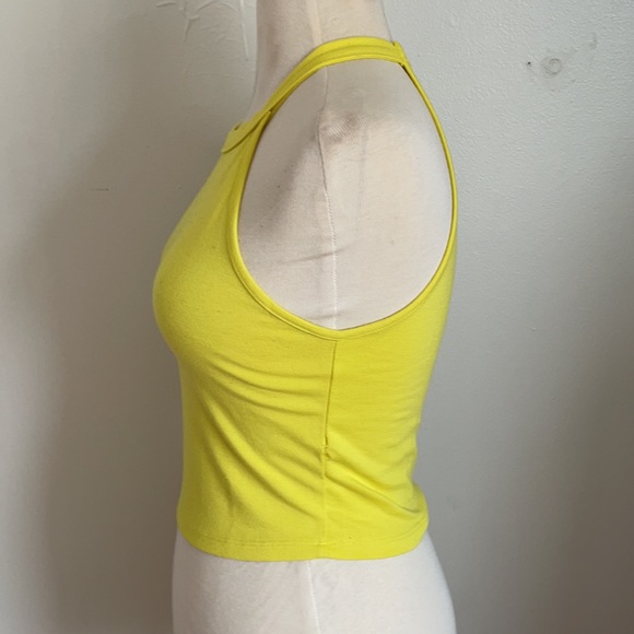 Yellow Halter Top - Picture 3 of 4
